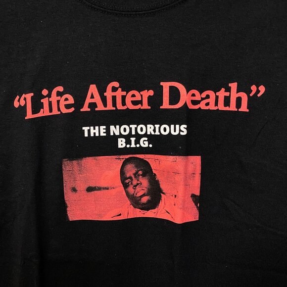 The Notorious BIG Life After Death Track-listing Rap Tee S - Picture 2 of 4